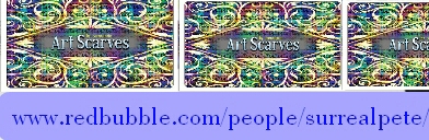 Link to buy surrealpete scarves