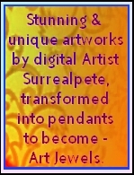 art becomes wearable art jewels by surrealpete