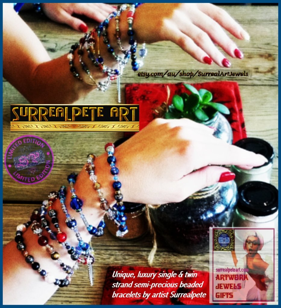 Surrealpete bracelets