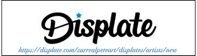 link to surrealpete displate store