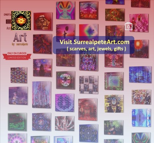 Main website of surrealpete