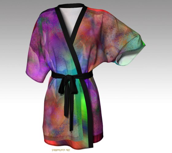 Gay Abstract Kimono by surrealpete